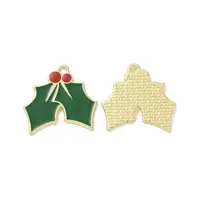 Christmas Theme Rack Plating Alloy Enamel Pendants