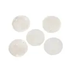 Natural Capiz Shell Connector Charms