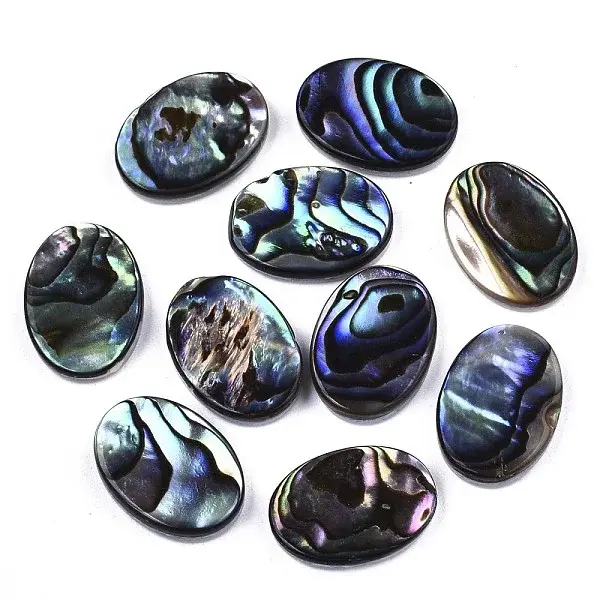 Natural Abalone Shell/Paua Shell Cabochons
