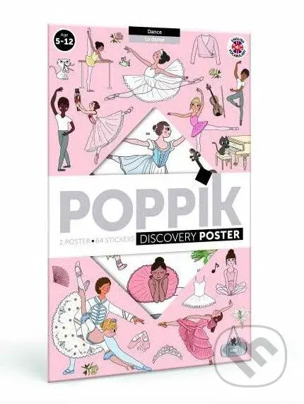 Vzdělávací samolepkový plakát Tanec - Amelie Laffaiteur - hra z kategorie