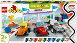 LEGO® DUPLO® 10445 Pretekárske autá a šoféri tímu F1® - hra z kategorie Duplo