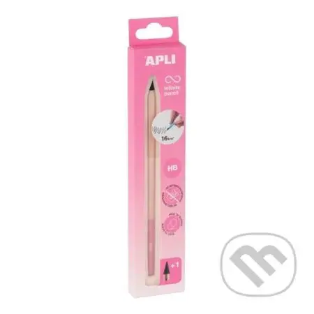 APLI nekonečná tužka Nordik - růžová