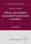 Zákon o přeměnách obchodních společností a družstev - kniha z kategorie Humanitní a společenské vědy