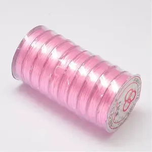 Flat Elastic Crystal String