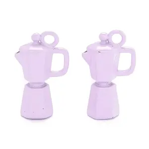 Spray Painted Brass Pendants