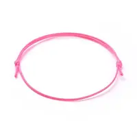 Eco-Friendly Korean Waxed Polyester Cord Bracelet Making