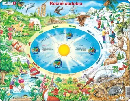 Ročné obdobia (SS3) - puzzle z kategorie Naučné puzzle