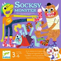 Ponožkové príšerky (Socksy Monster) (stolová hra, kooperatívna pamäťová)
