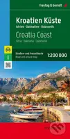 Chorvatské pobřeží 1:200 000 / automapa