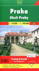 Praha 1:24 000    1:100 000 (Plán města)