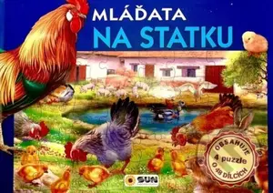 Mláďata na statku (Obsahuje 4 puzzle o 48 dílcích)