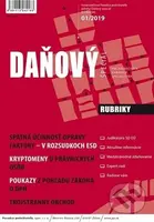 Daňový špeciál 1/2019