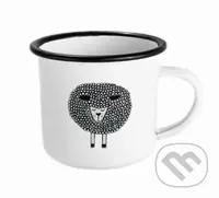 Smaltovaný hrnček Ovečka Huňa