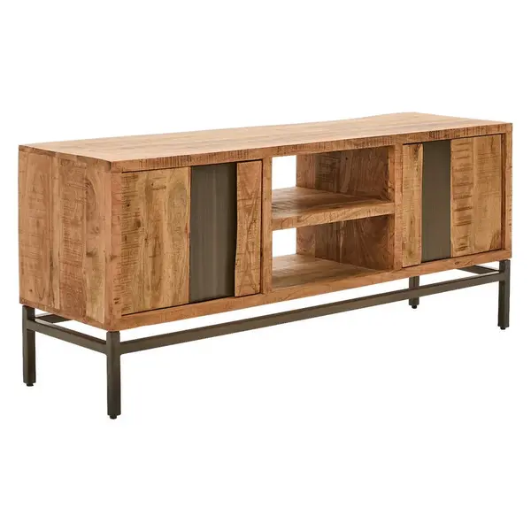 Livetastic NÍZKÁ KOMODA, akácie, barvy akácie, šedá, 145/60/40 cm