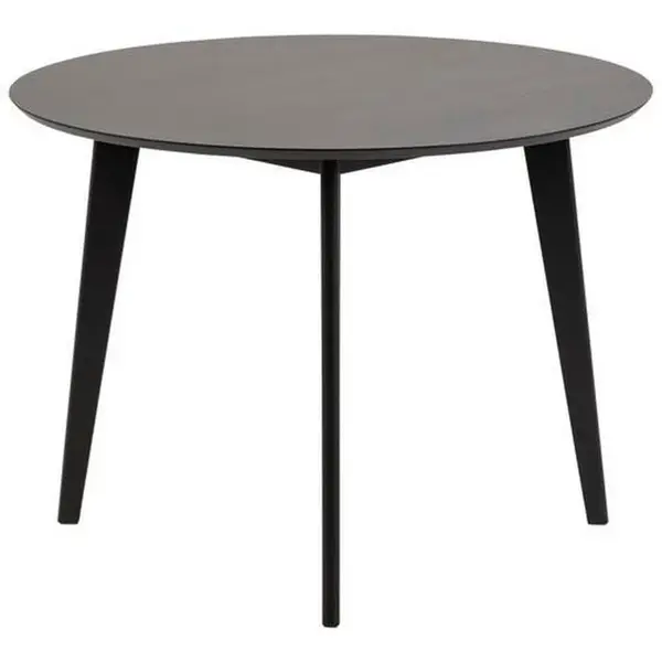 MID.YOU JÍDELNÍ STŮL, dub, kaučukové dřevo, černá, 105/105/76 cm