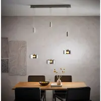 ZÁVĚSNÉ LED SVÍTIDLO, 95/20/100-160 cm
