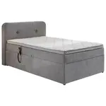 Livetastic POSTEL BOXSPRING, 120/200 cm, světle šedá