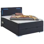 Xora POSTEL BOXSPRING, 140/200 cm, antracitová