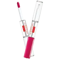 PUPA Milano Dlouhotrvající tekutá rtěnka Made To Last Lip Duo (Liquid Lip Colour) 2 x 4 ml 004 Geranium Fuchsia