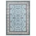 TKANÝ KOBEREC, 240/340 cm, modrá, šedá, černá