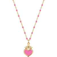 Disney Něžný pozlacený náhrdelník Disney Princess NS00057YL-157.CS