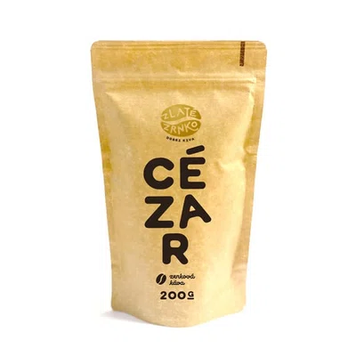 Káva Zlaté Zrnko - Cézar (Směs 75% arabika a 25% robusta) - &quot;KLASICKÝ&quot; 1 kg