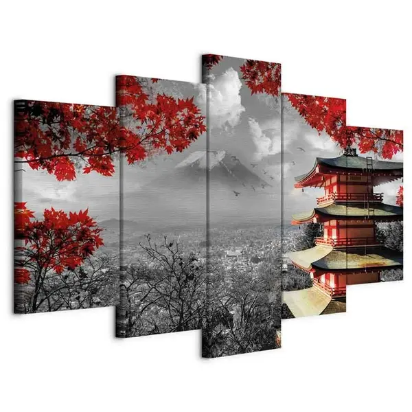 artgeist MALBA NA PLÁTNĚ, krajina a příroda, 200/100/1,2 cm