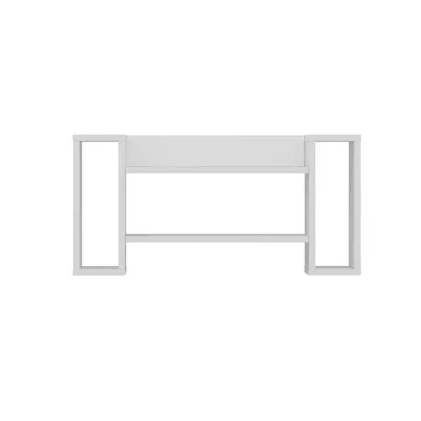 Livetastic NÁSTĚNNÝ REGÁL, bílá, 80,2/39,2/25,4 cm