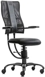 kancelářská židle SpinaliS HACKER černá R904