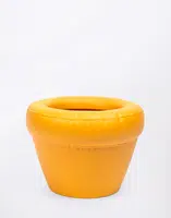 HOME STUDYO Planter PIERRE Yolk Matte