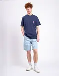 Carhartt WIP Single Knee Short Blue heavy stone wash 32