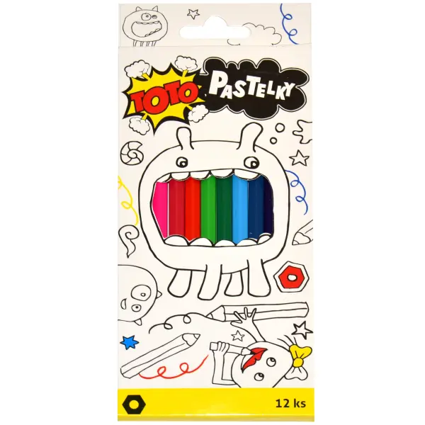 TOTO Pastelky 12 ks