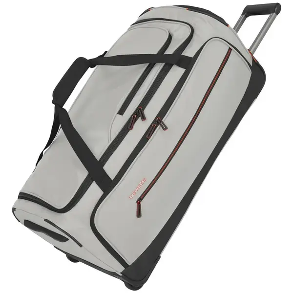 Cestovní taška na kolečkách Travelite Crosslite 5.0 Wheeled Duffle L White Sand