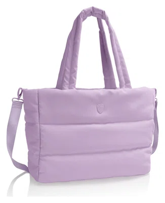 Heys Puffer Tote Bag Lavender