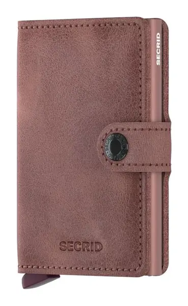 Kožená mini peněženka Secrid Miniwallet Vintage Mauve
