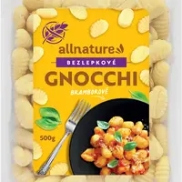 ALLNATURE Bezlepkové gnocchi 500 g