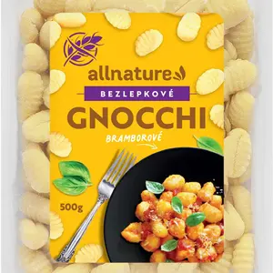 ALLNATURE Bezlepkové gnocchi 500 g
