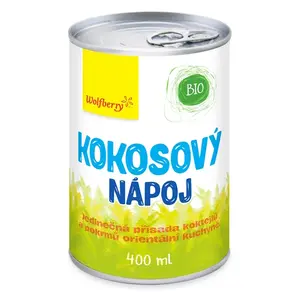WOLFBERRY Kokosový nápoj BIO 400 ml