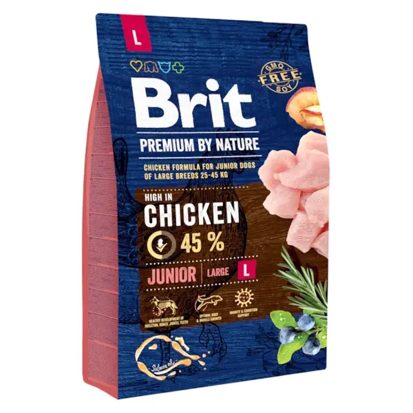 BRIT Premium by Nature Junior L granule pro štěňata, Hmotnost balení: 15 kg
