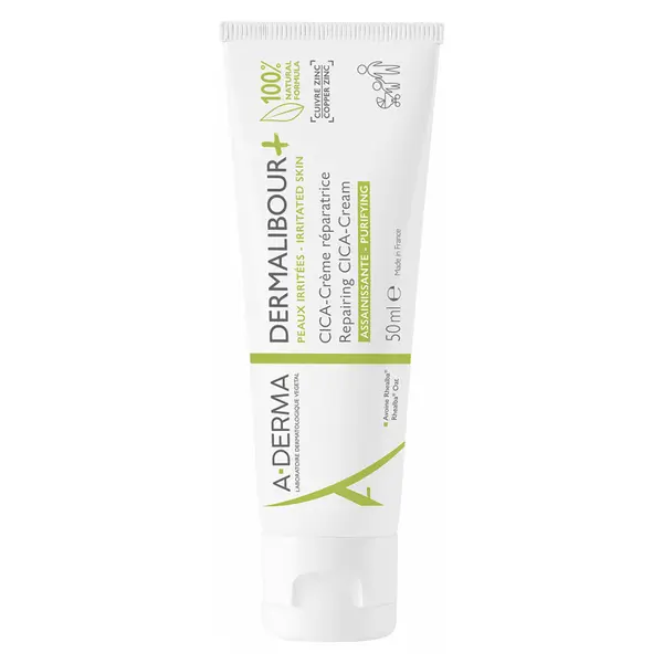 A-DERMA Dermalibour+ Reparační CICA-Krém pro podrážděnou pokožku 50 ml