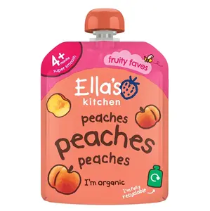 ELLA'S KITCHEN Broskvová svačinka 4m+ BIO 70 g