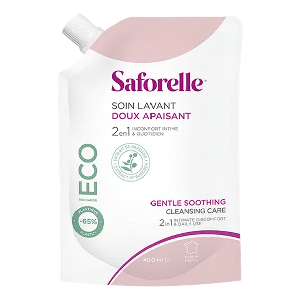 SAFORELLE Jemný mycí gel ECO pack 400 ml