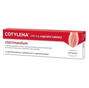 COTYLENA 200mg 3 vaginální tablety + aplikátor