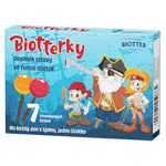 BIOTTER Biotterky vitamínová lízátka Piráti 7 kusů