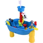 Herní loď na vodu a písek, 17 ks