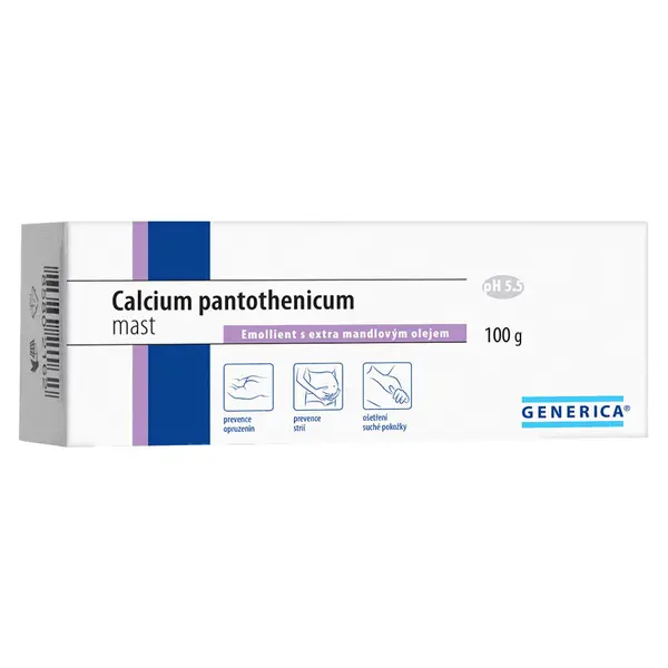 GENERICA Calcium pantothenicum mast 100 g