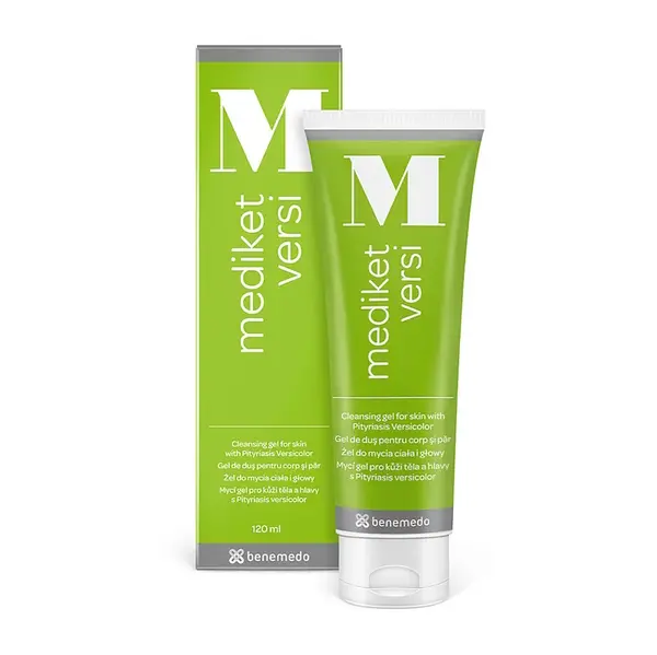 MEDIKET Versi mycí gel Pityriasis versicolor 120ml