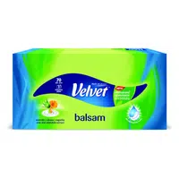 VELVET Papírové kapesníky 3-vrstvé Balsam 70 kusů