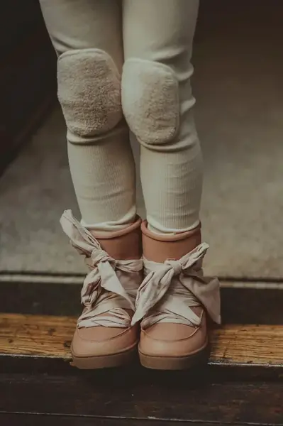 Donsje  Dětské kožené sněhule  Ganza Boots
