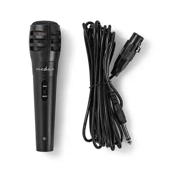 Mikrofon drátový NEDIS MPWD15BK